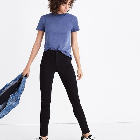 Madewell Denim - Madewell Women’s Roadtripper Black Skinny Denim Jeans, Womens Size 29